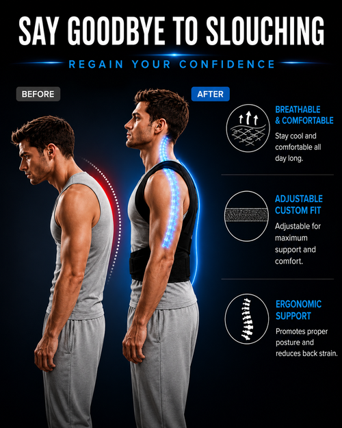Posture Corrector – Back & Shoulder Support